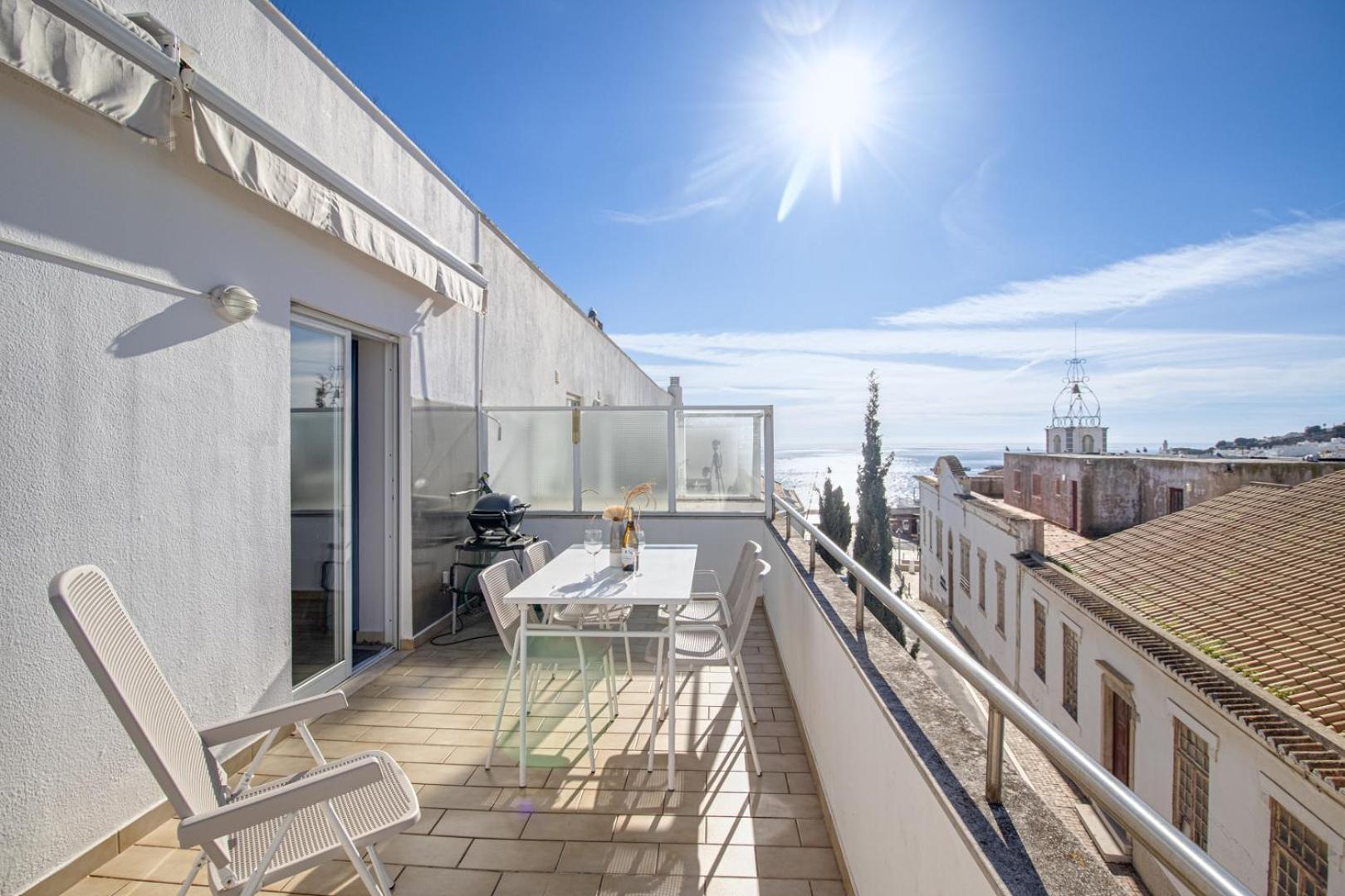 Old Town 2Br 50M Ocean W/ Ac Wi-Fi Parking Terrace Apartment Albufeira Exterior photo